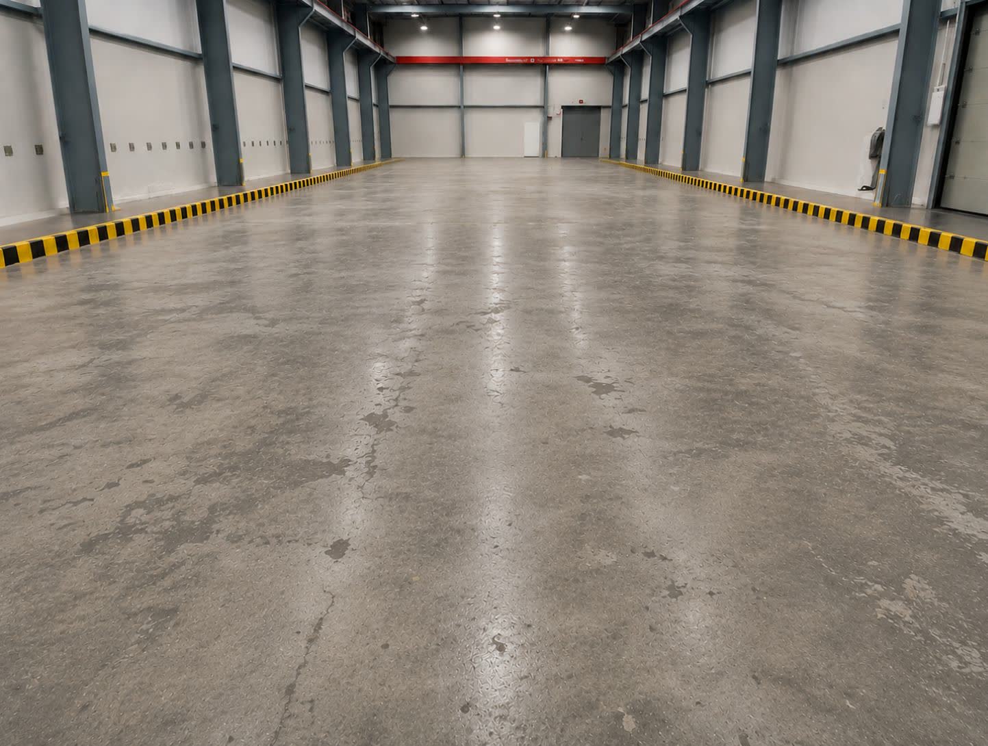 Piso industrial — antes